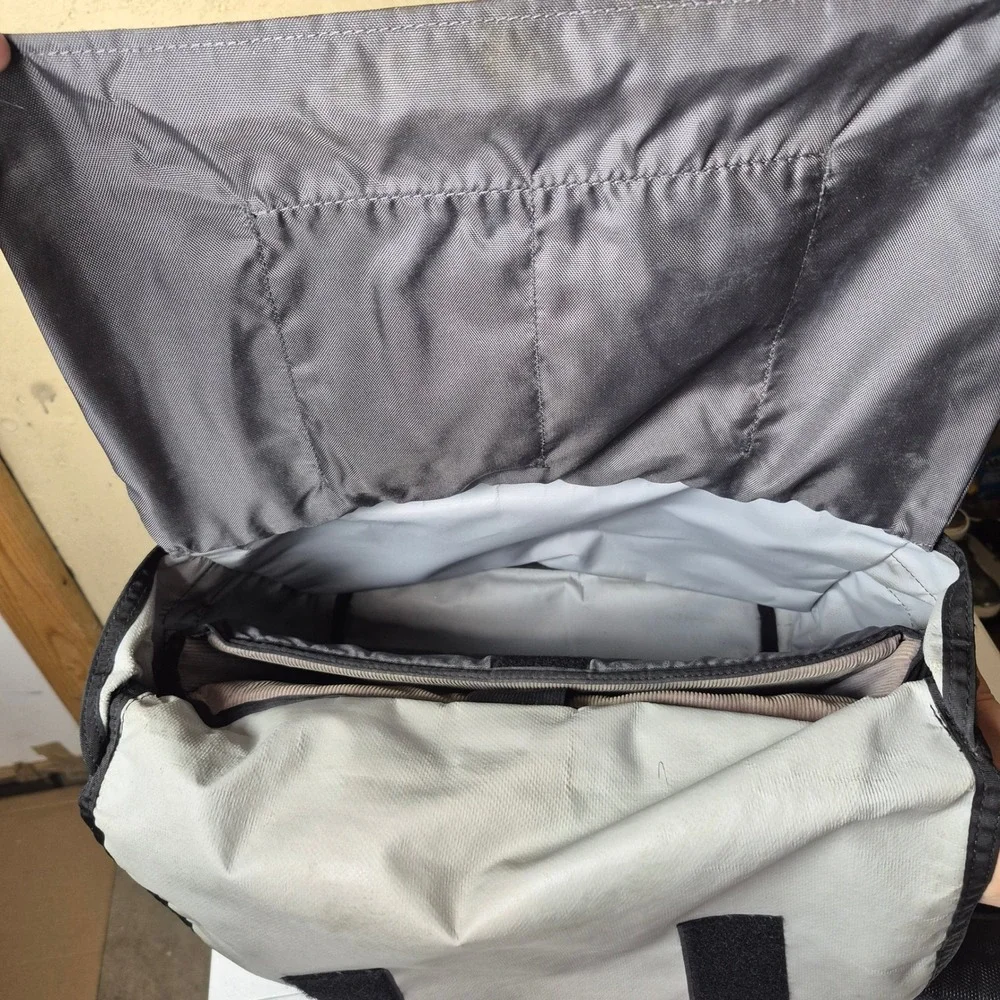 Timbuk2 Classic Messenger Bag Brown Orange Laptop Crossbody Shoulder Strap